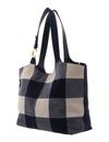 COCCINELLE C-Easy Handbag Vichy Suede Pat. / Smo. Le. Mul. Stove / Midn. COCCINELLE C-Easy Handbag Vichy Suede Pat. / Smo. Le. Mul. Stove / Midn.