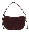 COCCINELLE Thess Handbag Suede Le. / Grained Le. Berry / Berry COCCINELLE Thess Handbag Suede Le. / Grained Le. Berry / Berry
