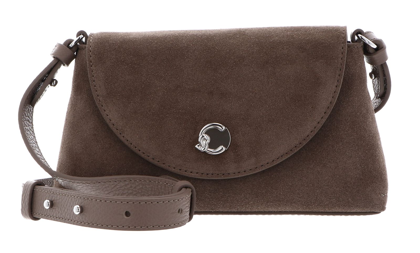 COCCINELLE Nikla Mini Bag Suede Le. / Grained Le. Warm Ta / Warm Ta