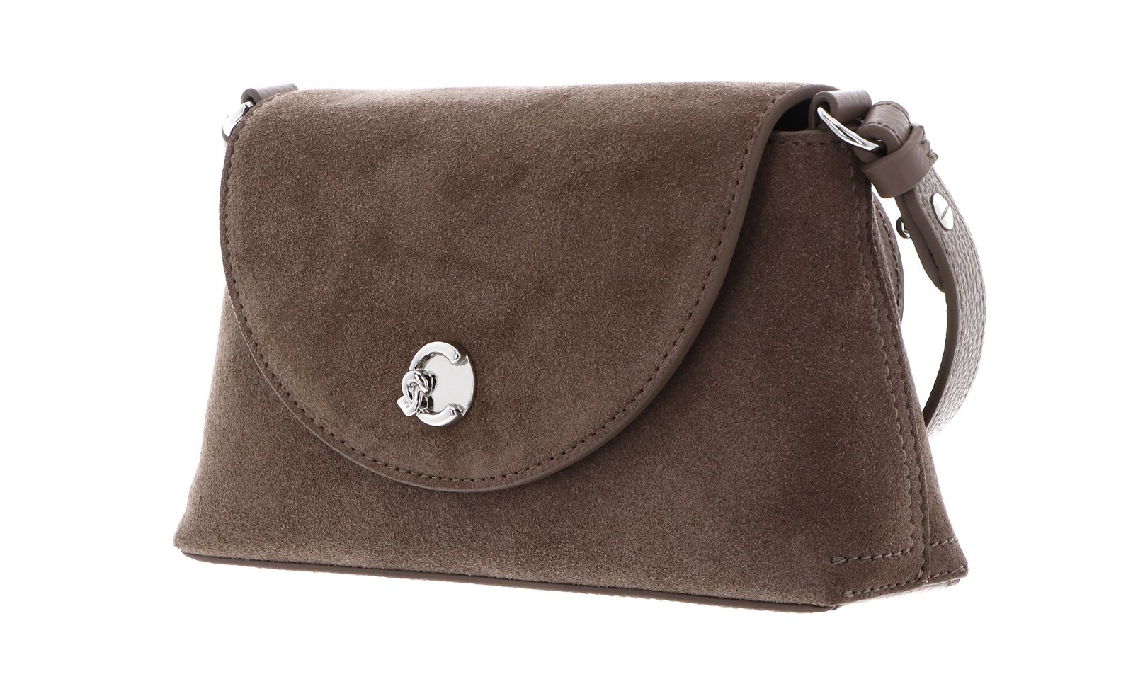 COCCINELLE Nikla Mini Bag Suede Le. / Grained Le. Warm Ta / Warm Ta COCCINELLE Nikla Mini Bag Suede Le. / Grained Le. Warm Ta / Warm Ta