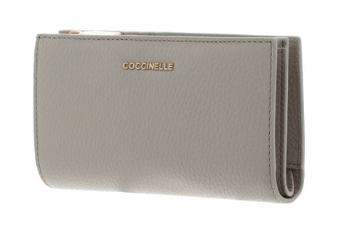 COCCINELLE Metallic Soft Wallet Eucalipto