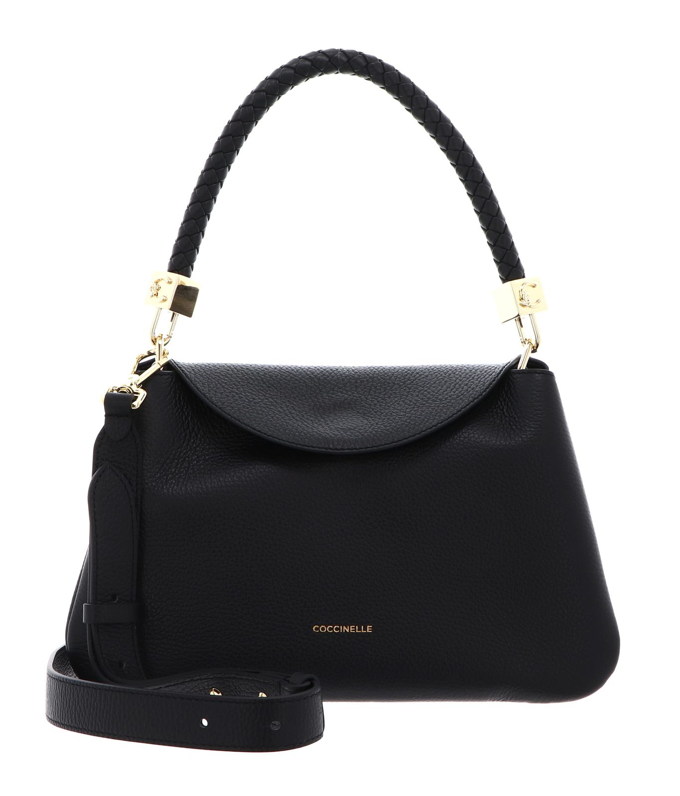 COCCINELLE Tiggy Handbag Grained Leather Noir