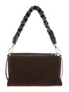 COCCINELLE Boheme Shoulder Bag Suede Leather / Grained Lea. Fango / Fango COCCINELLE Boheme Shoulder Bag Suede Leather / Grained Lea. Fango / Fango