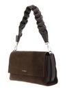 COCCINELLE Boheme Shoulder Bag Suede Leather / Grained Lea. Fango / Fango COCCINELLE Boheme Shoulder Bag Suede Leather / Grained Lea. Fango / Fango