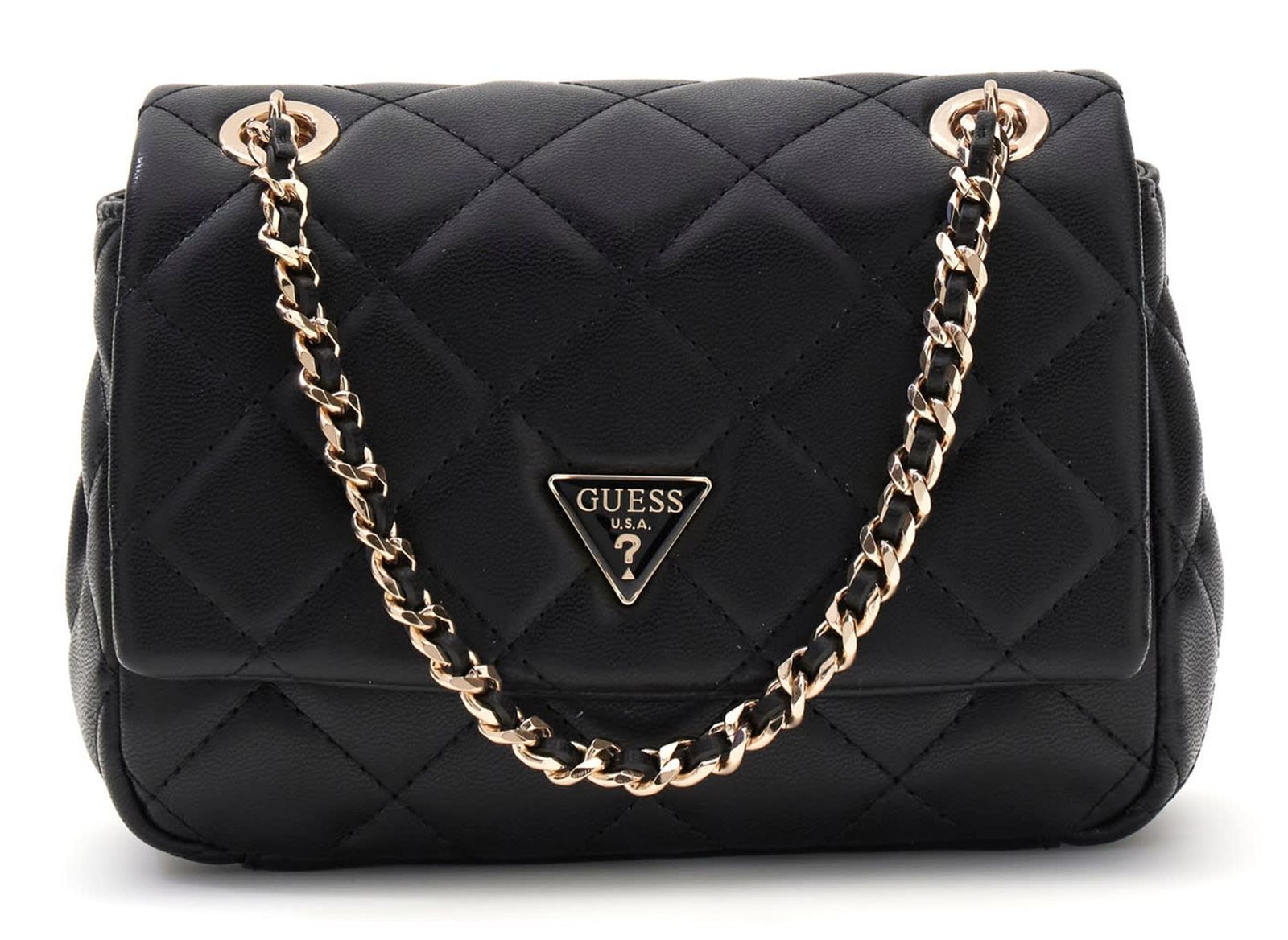 GUESS Juliet Mini Flap Bag Black