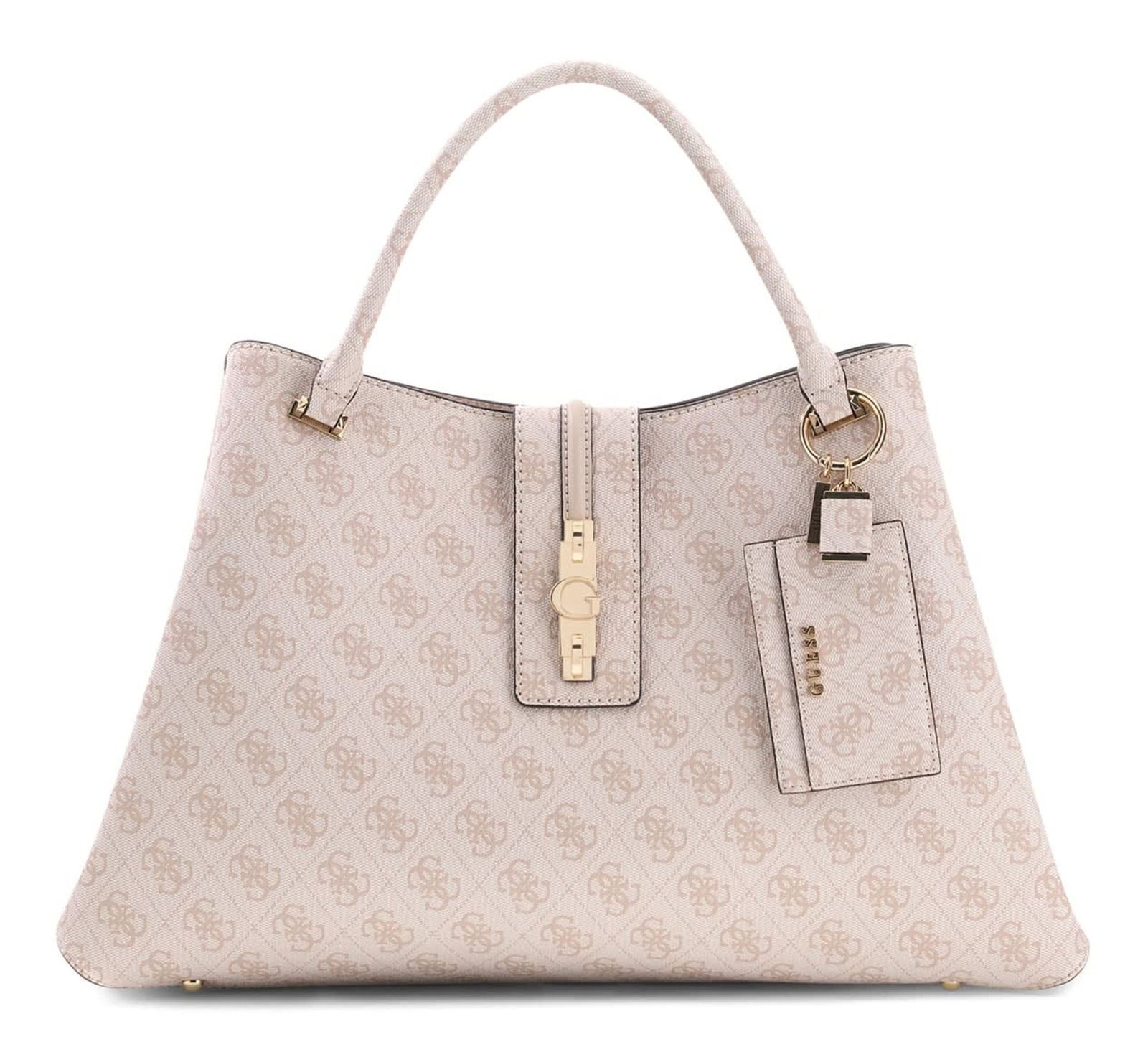 GUESS Yvonne Girlfriend Carryall Stone Logo