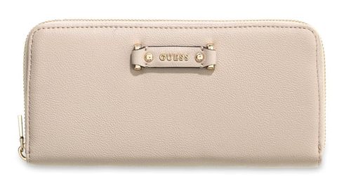 GUESS Dorothy SLG Zip Around Wallet L Bone