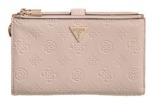 GUESS Blake SLG Double Zip Organizer Bone Logo GUESS Blake SLG Double Zip Organizer Bone Logo