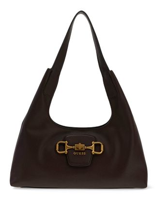 GUESS Sunset Small Hobo Bag Brown