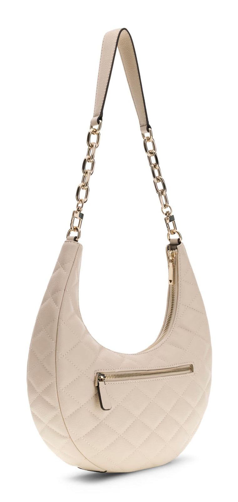 GUESS Frances Hobo Bone GUESS Frances Hobo Bone