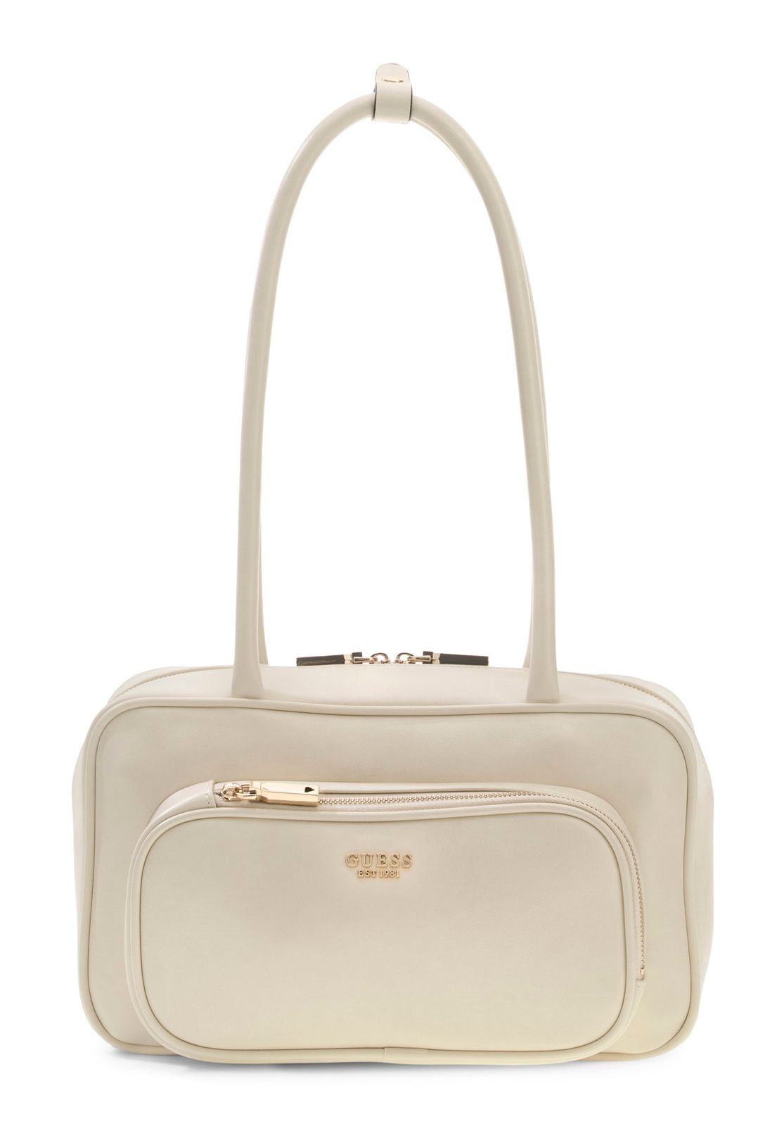 GUESS Bronna Shoulder Satchel Bone