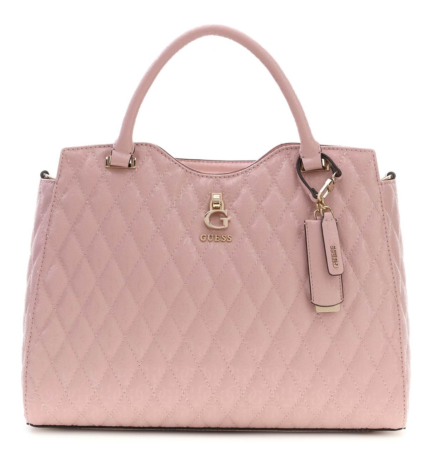 GUESS Tamara Satchel Light Pink GUESS Tamara Satchel Light Pink