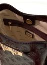 GUESS Carmella Crossbody Bucket Bag Burgundy Logo GUESS Carmella Crossbody Bucket Bag Burgundy Logo
