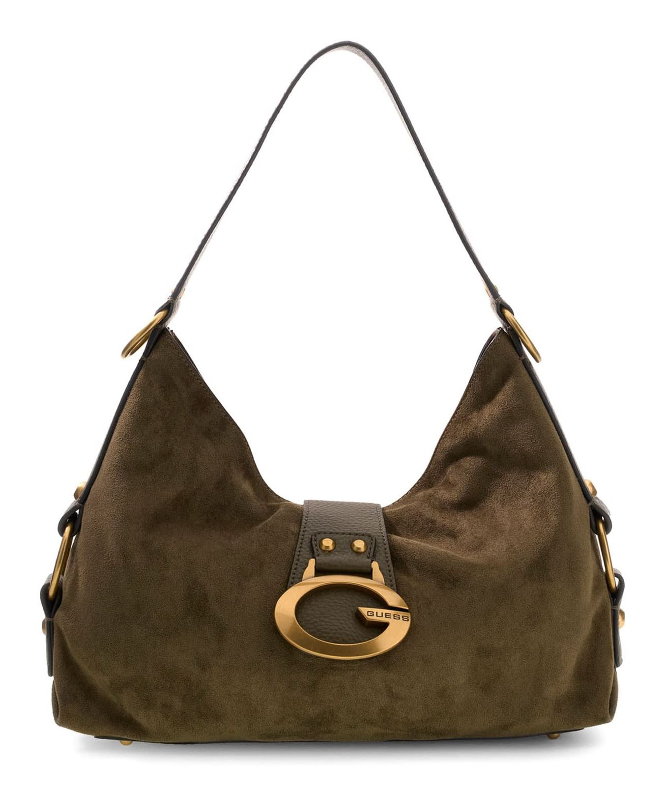 GUESS Camden Shoulder Bag Olive