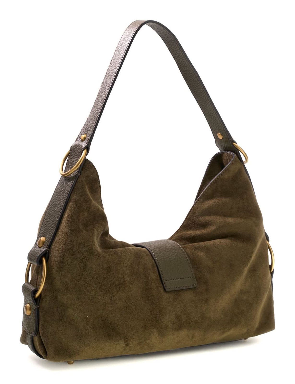 GUESS Camden Shoulder Bag Olive GUESS Camden Shoulder Bag Olive