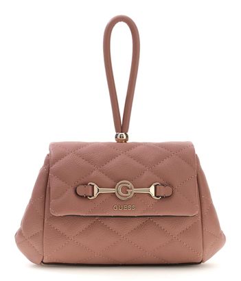 GUESS Frances Mini Flap Crossbody Bag Rosewood GUESS Frances Mini Flap Crossbody Bag Rosewood