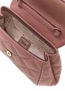 GUESS Frances Mini Flap Crossbody Bag Rosewood
