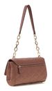 GUESS Frances Flap Shoulder Bag Rosewood GUESS Frances Flap Shoulder Bag Rosewood