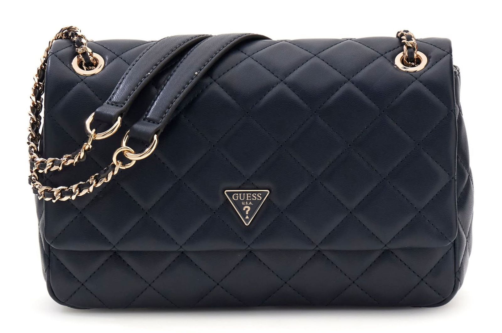 GUESS Juliet Mini Convertible Crossbody Flap Midnight