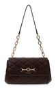 GUESS Frances Flap Shoulder Bag Brown GUESS Frances Flap Shoulder Bag Brown