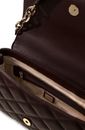 GUESS Frances Flap Shoulder Bag Brown GUESS Frances Flap Shoulder Bag Brown