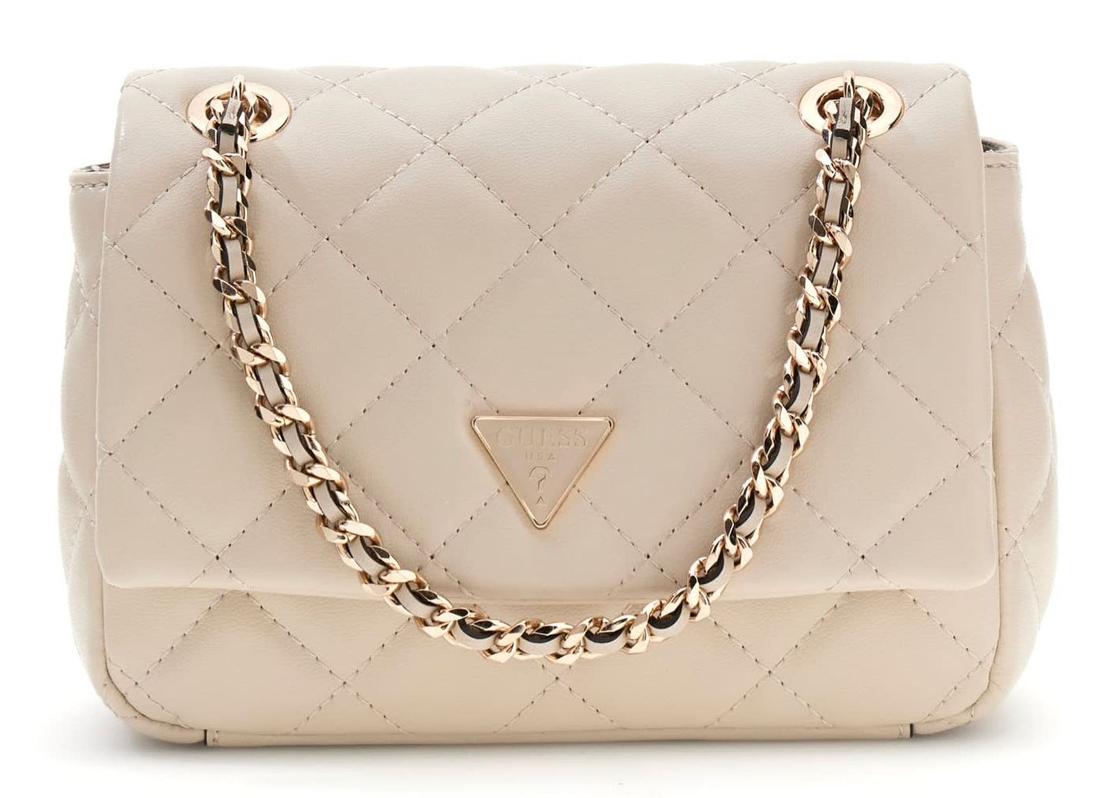 GUESS Juliet Mini Flap Bag Bone