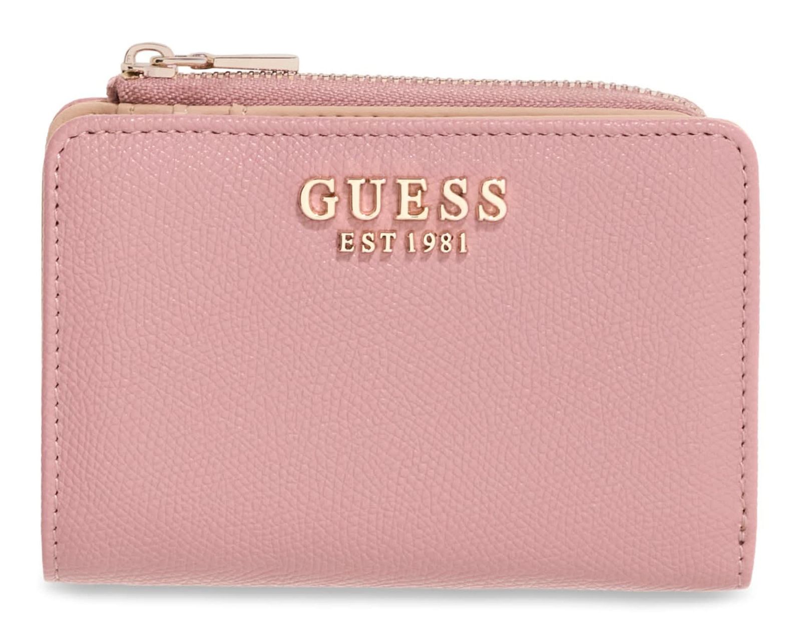 GUESS Amorette SLG Zip Around Wallet M Rosewood