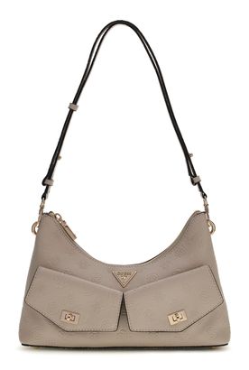 GUESS Blake Convertible Shoulder Bag Bone Logo