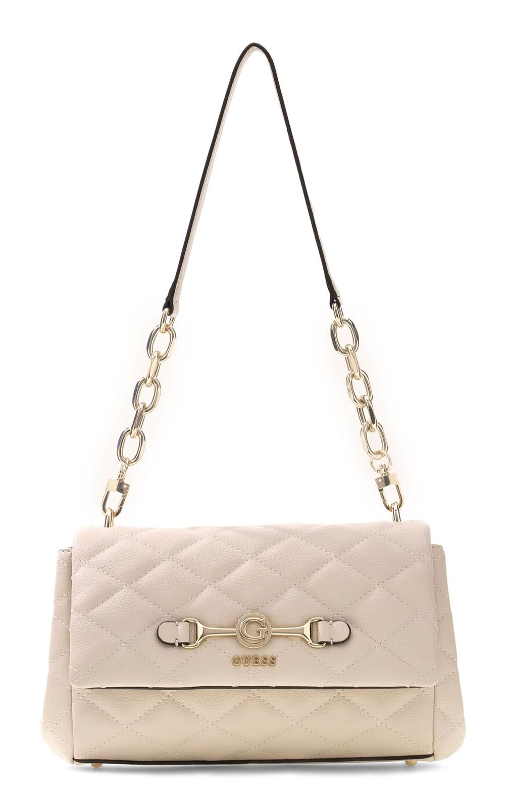 GUESS Frances Flap Shoulder Bag Bone