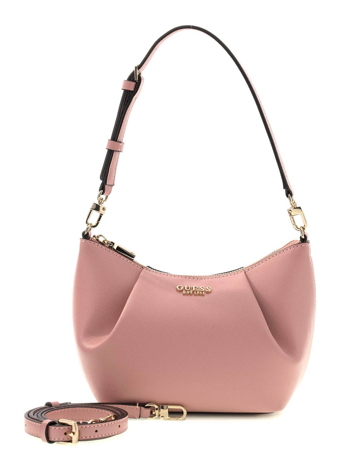 GUESS Amorette Shoulder Bag Rosewood