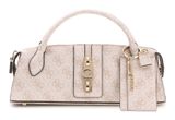 GUESS Yvonne Logo Mini Satchel Stone Logo GUESS Yvonne Logo Mini Satchel Stone Logo