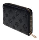 GUESS Carmella SLG Medium Zip Around Wallet Black Logo GUESS Carmella SLG Medium Zip Around Wallet Black Logo