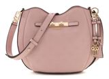 GUESS Carmella Crossbody Bucket Bag Light Pink Logo GUESS Carmella Crossbody Bucket Bag Light Pink Logo