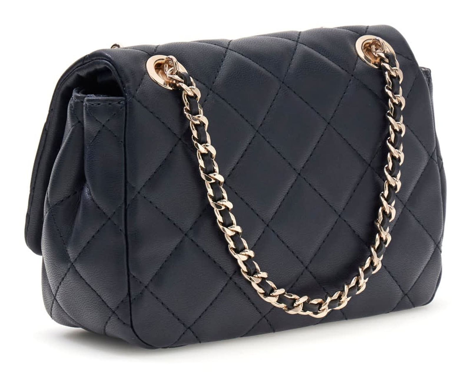 GUESS Juliet Mini Flap Bag Midnight GUESS Juliet Mini Flap Bag Midnight