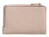 GUESS Blake SLG Zip Around Card Case Bone Logo GUESS Blake SLG Zip Around Card Case Bone Logo