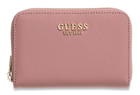 GUESS Amorette SLG Zip Around Wallet M Rosewood