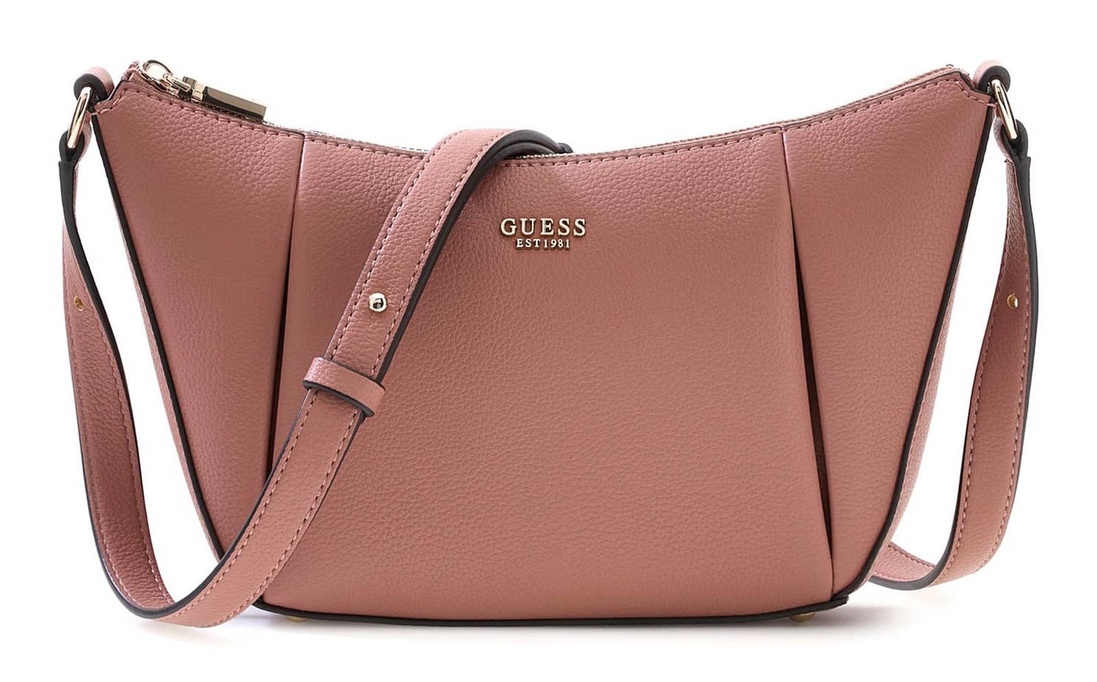 GUESS Melody Convertible Shoulder Bag Rosewood
