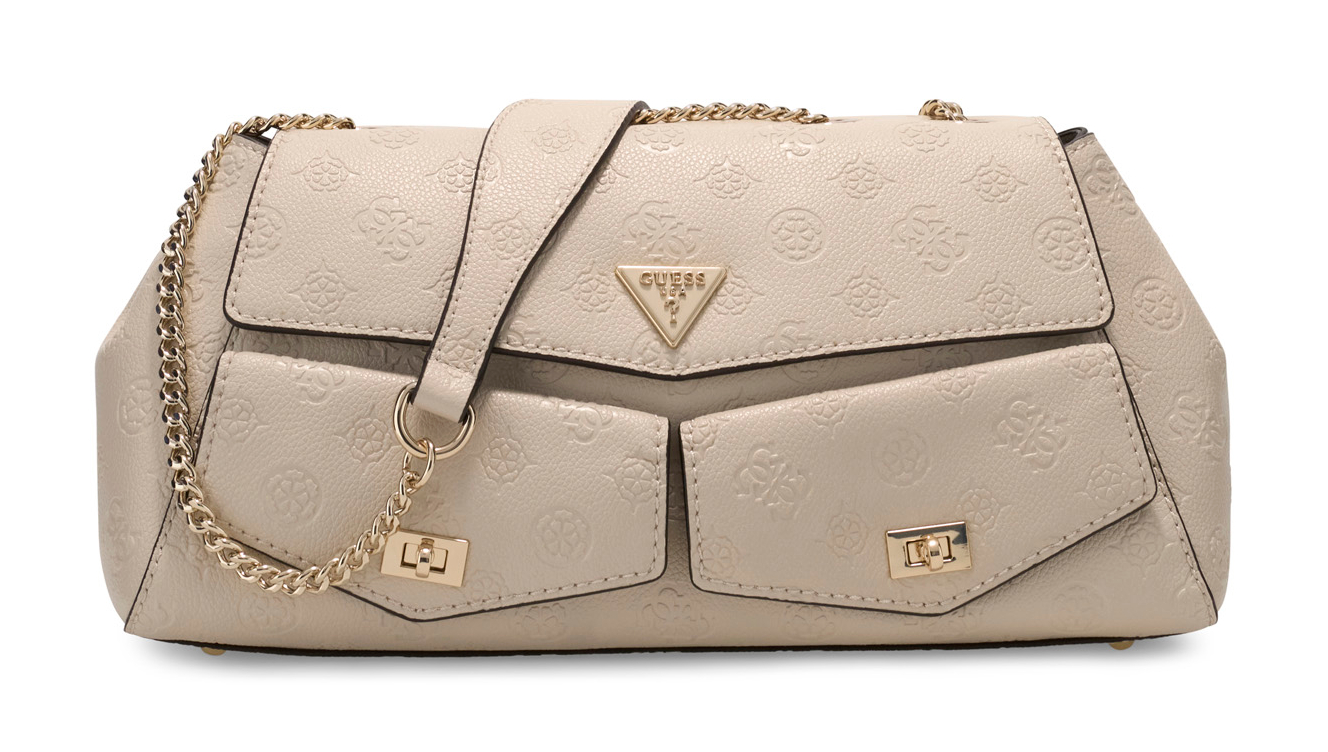 GUESS Blake Convertible Crossbody Flap Bone Logo