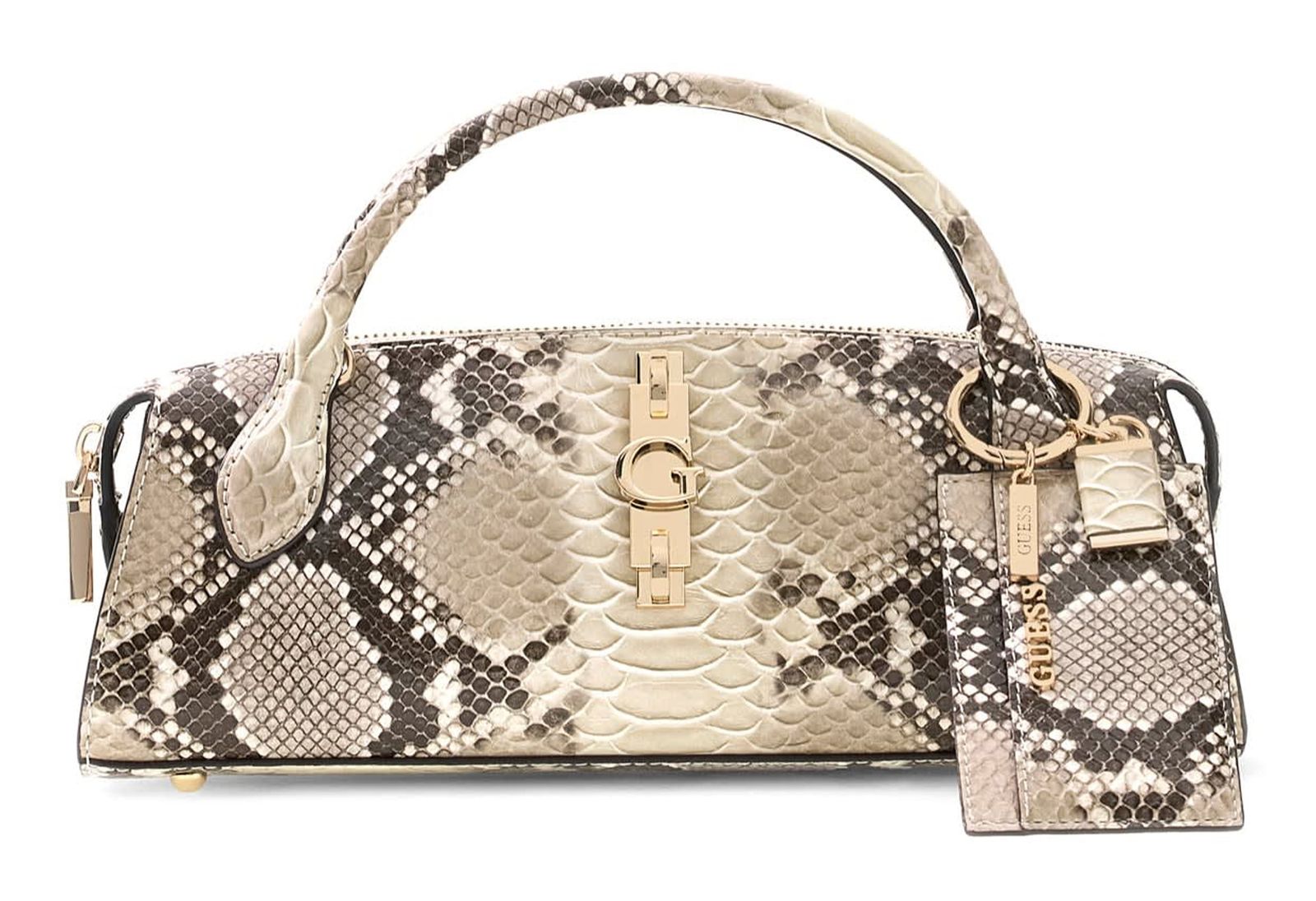 GUESS Yvonne Mini Satchel Natural GUESS Yvonne Mini Satchel Natural