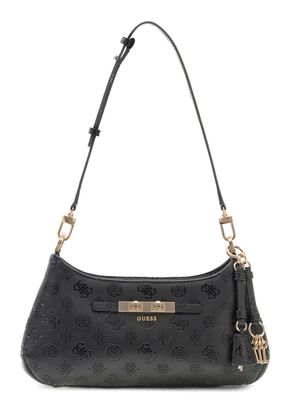 GUESS Carmella Hobo Black Logo