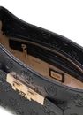 GUESS Carmella Hobo Black Logo GUESS Carmella Hobo Black Logo