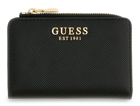 GUESS Danielle SLG Zip Around Card Case Black
