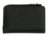 GUESS Danielle SLG Zip Around Card Case Black GUESS Danielle SLG Zip Around Card Case Black