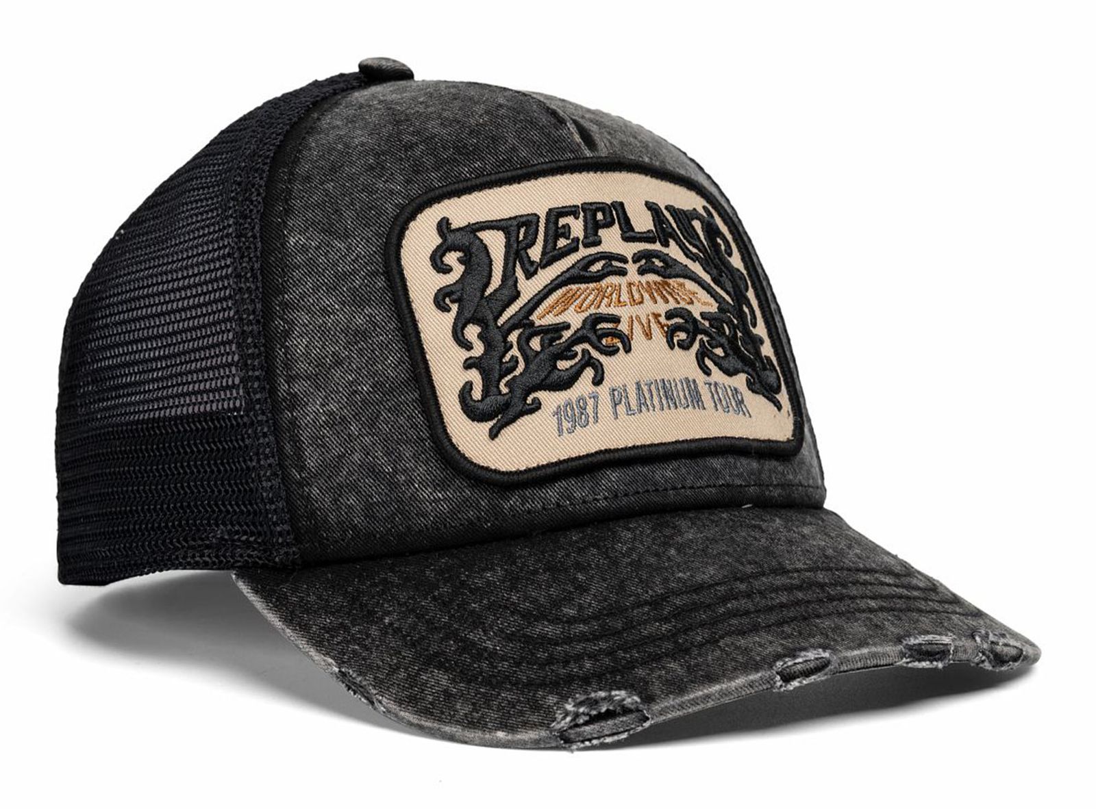 REPLAY Cap Black
