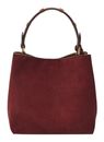 FOSSIL Jessie Bucket Shoulder Bag S Wine Red