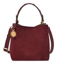 FOSSIL Jessie Bucket Shoulder Bag S Wine Red