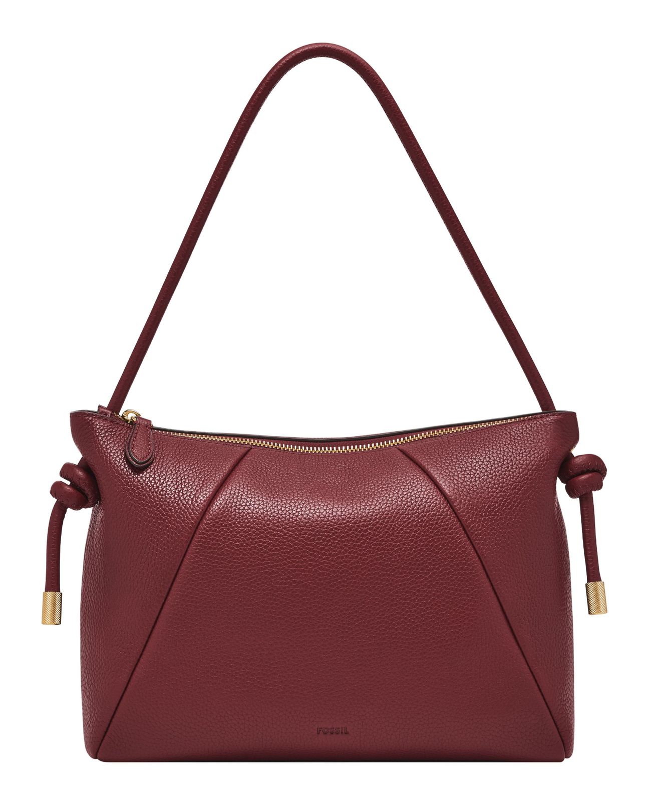 FOSSIL Willa Leather Shoulder Bag Wine
