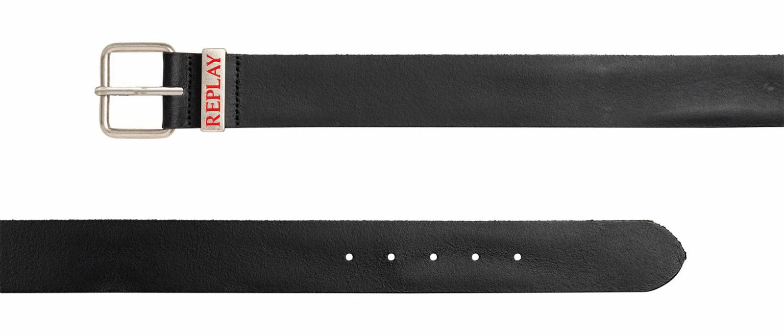REPLAY Leather Belt W100 Black REPLAY Leather Belt W100 Black