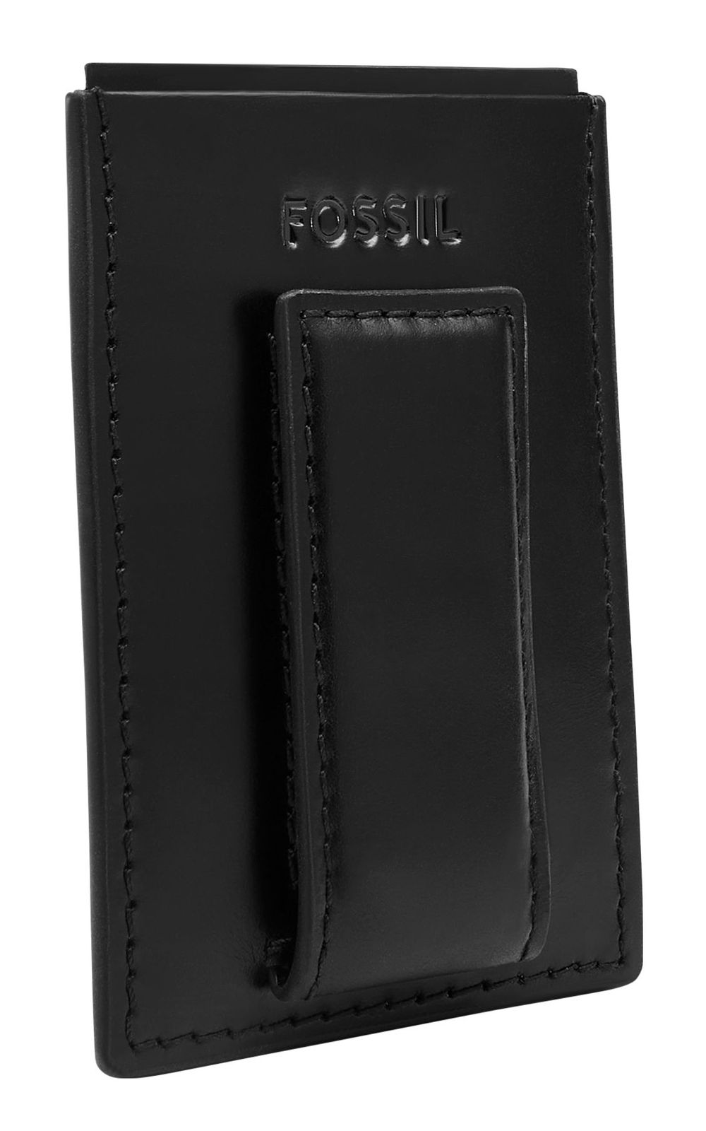 FOSSIL Derrick Magnetic Card Case Black FOSSIL Derrick Magnetic Card Case Black