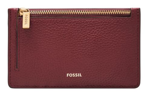 FOSSIL Logan Zip Coin Wine FOSSIL Logan Zip Coin Wine